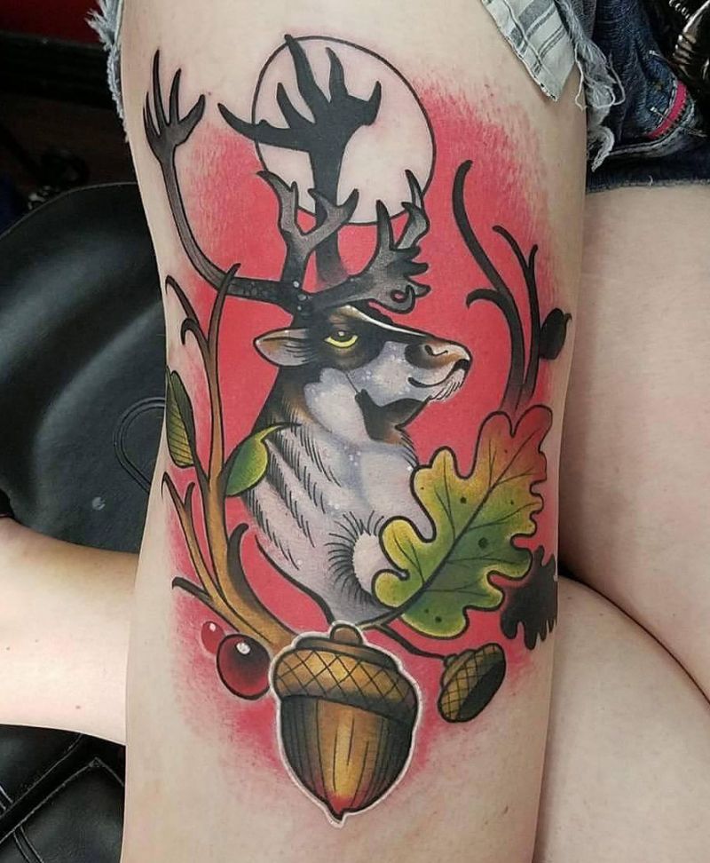 30 Pretty Caribou Tattoos You Will Love