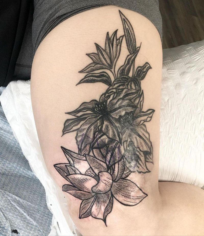 30 Pretty Clematis Tattoos You Must Try