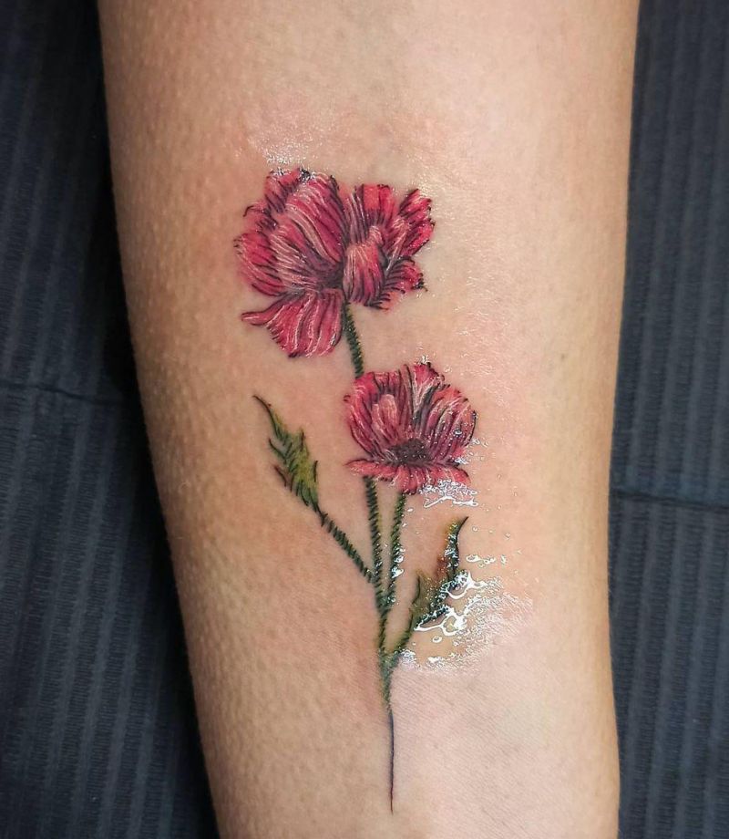 30 Pretty Embroidery Tattoos You Must Try