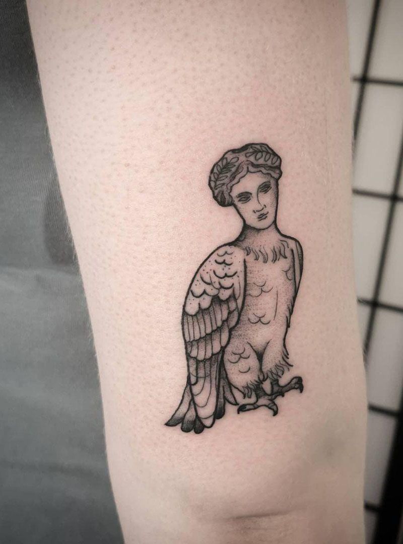 30 Perfect Harpy Tattoos Make You Attractive