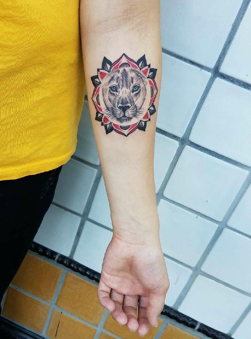 30 Perfect Lioness Tattoos You Will Love