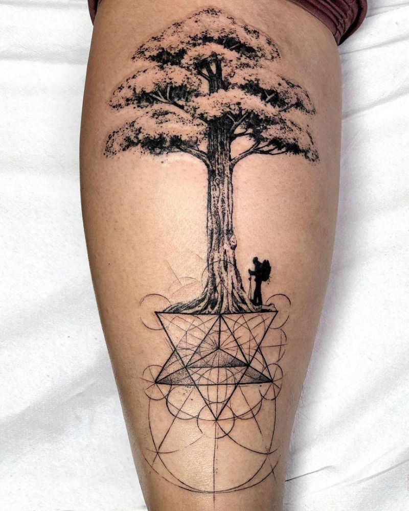 30 Pretty Oak Tree Tattoos You Will Love