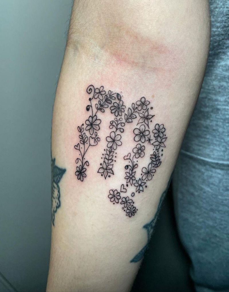 30 Pretty Virgo Tattoos to Inspire You