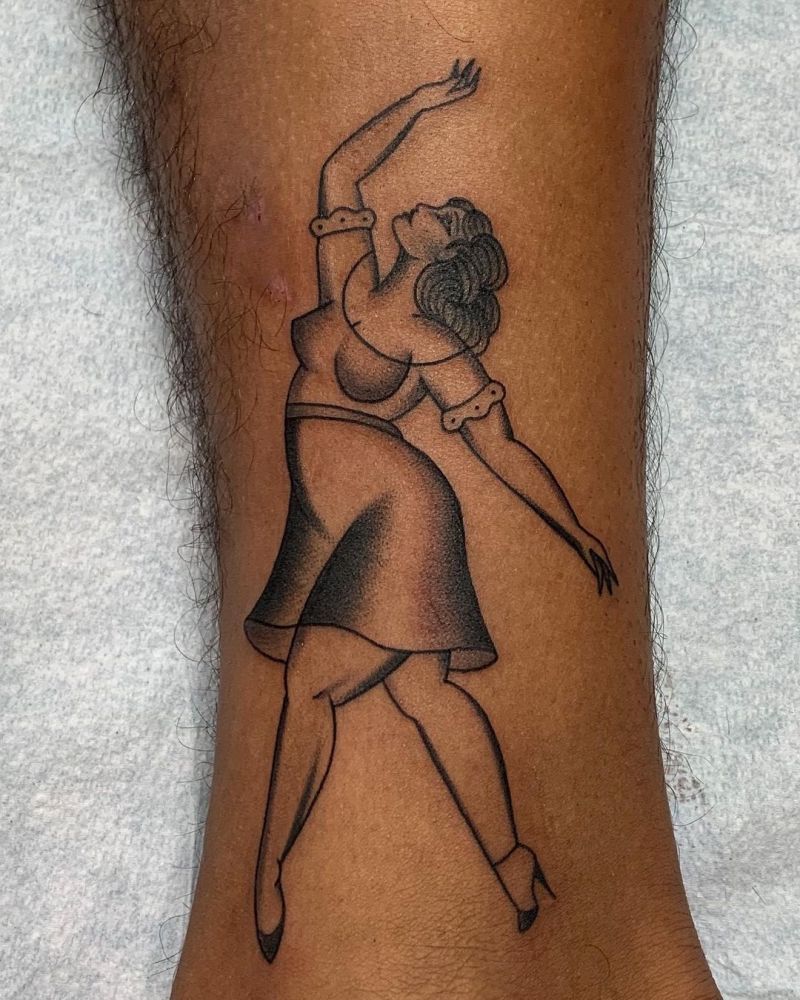 30 Pretty Dancer Tattoos Improve Your Temperament