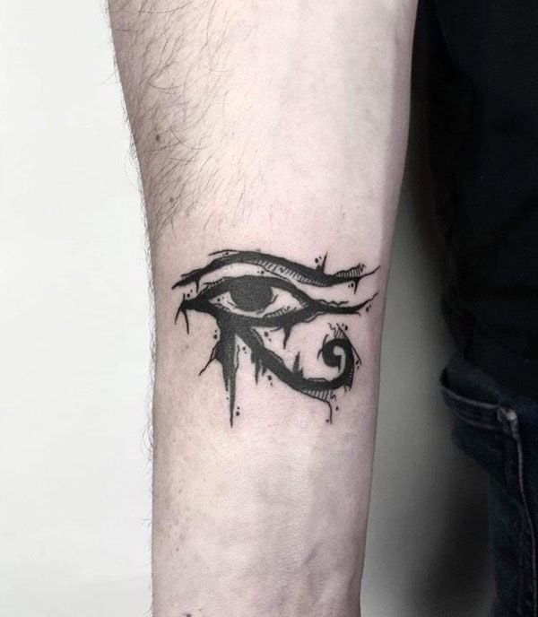 30 Pretty Eye of Horus Tattoos You Must Love