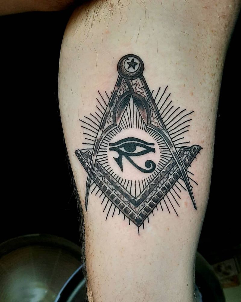 30 Pretty Freemason Tattoos You Will Love