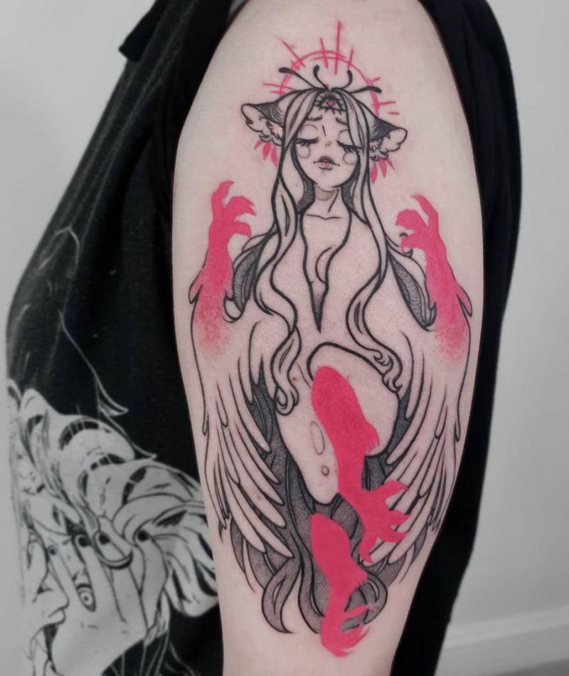30 Perfect Harpy Tattoos Make You Attractive