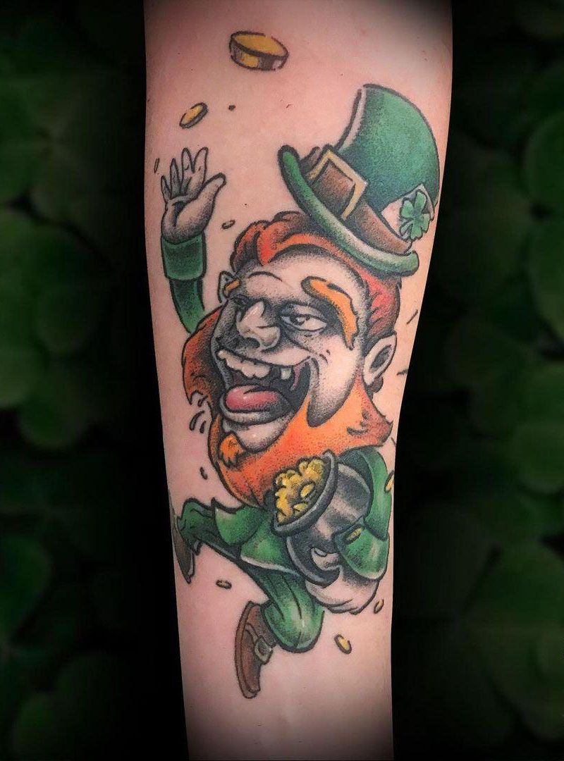 30 Pretty Leprechaun Tattoos for inspiration