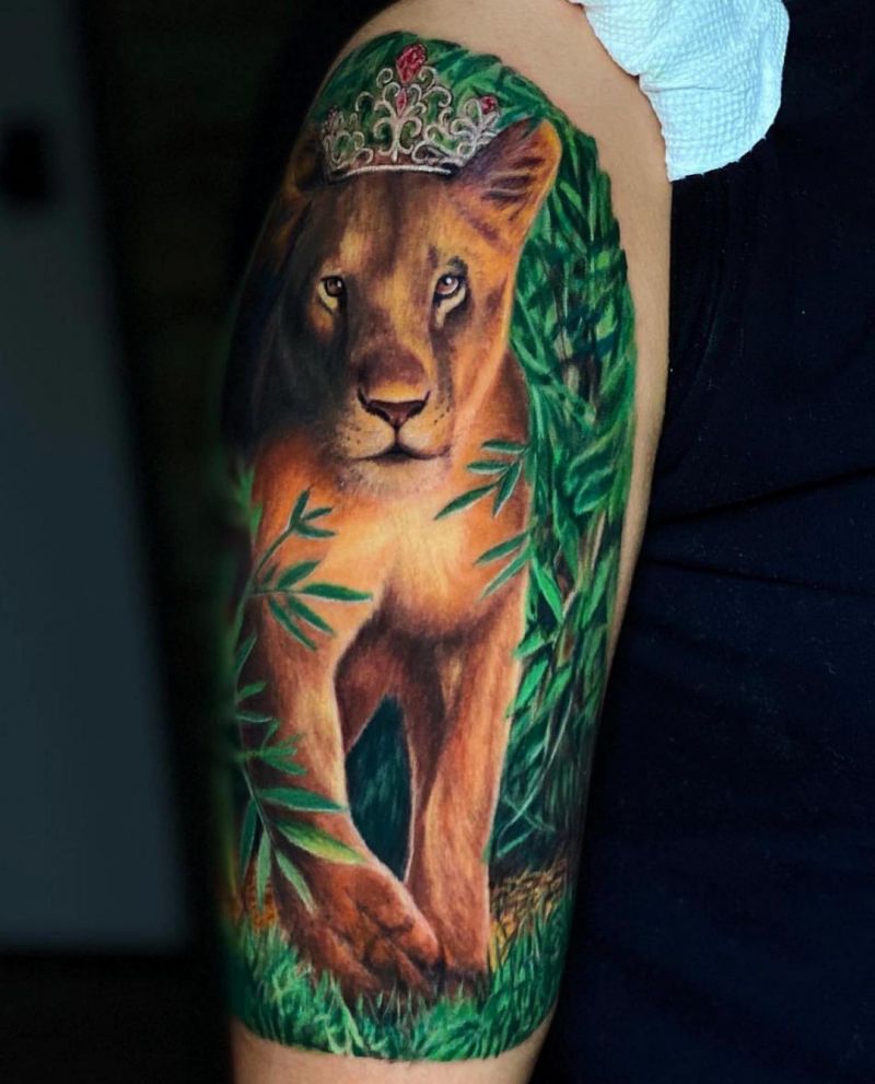 30 Perfect Lioness Tattoos You Will Love