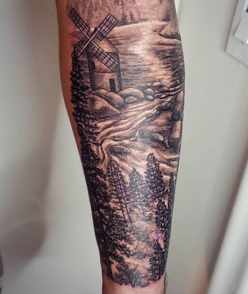 30 Pretty River Tattoos Bring You Must Try