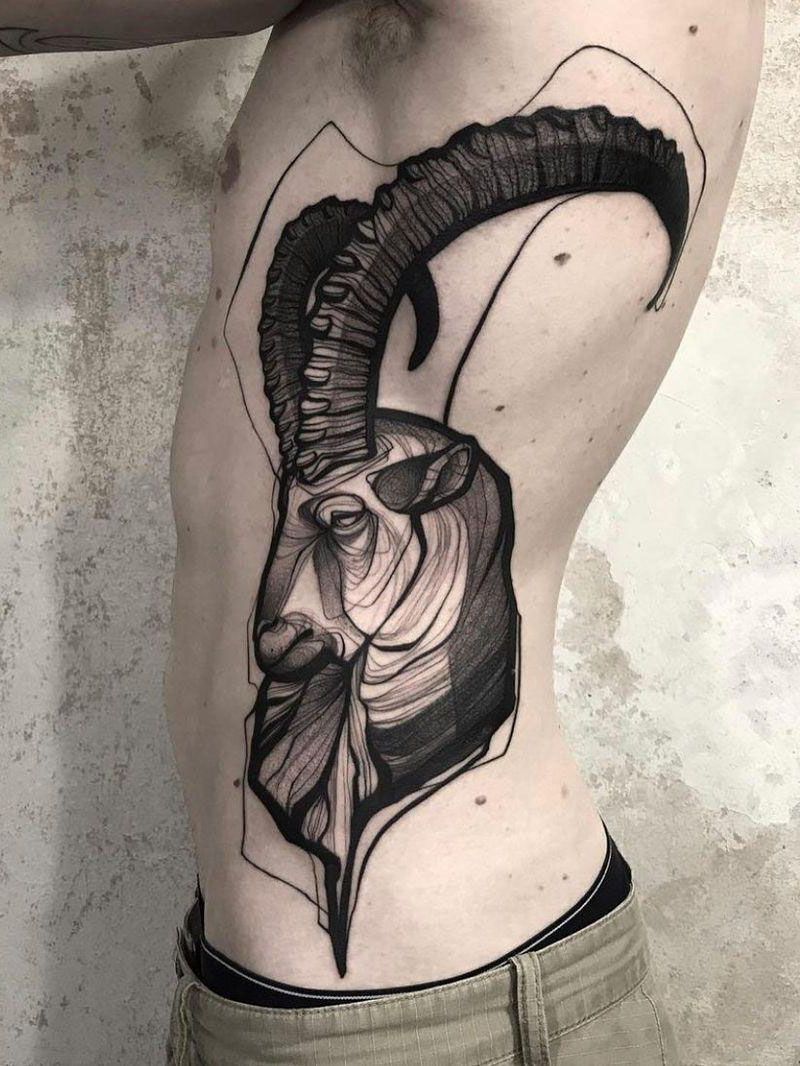 30 Pretty Capricorn Tattoos Give You an Unexpected Feeling