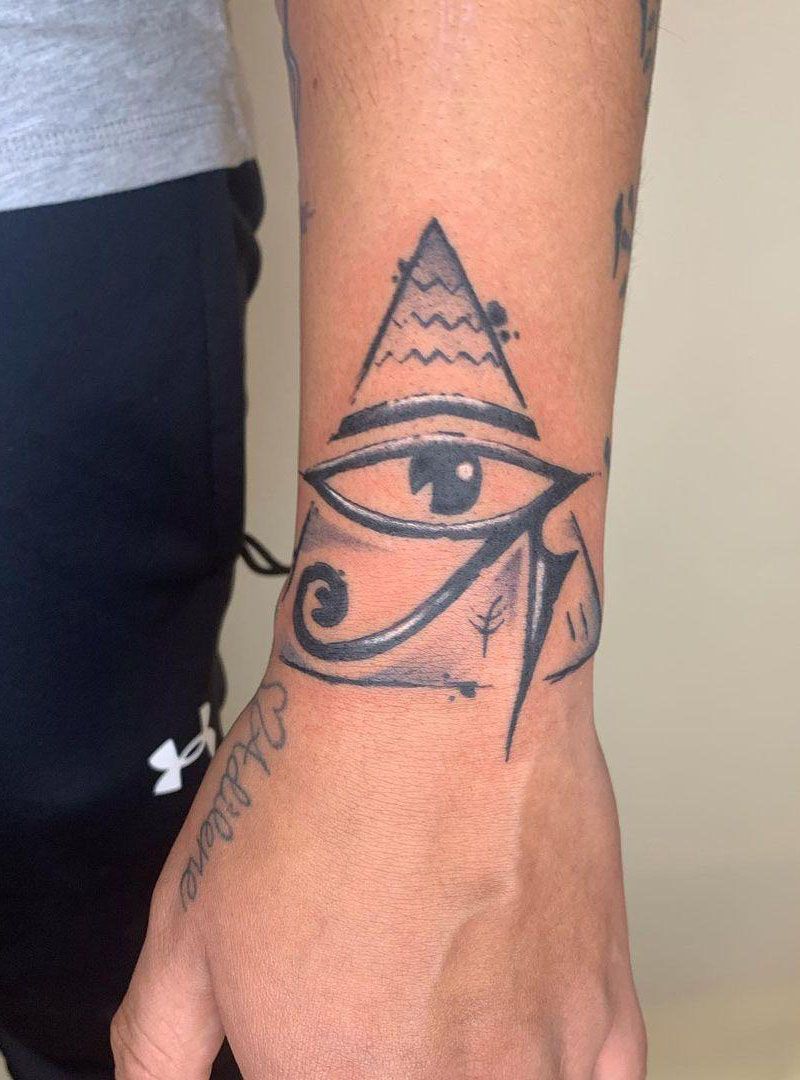 30 Pretty Eye of Horus Tattoos You Must Love