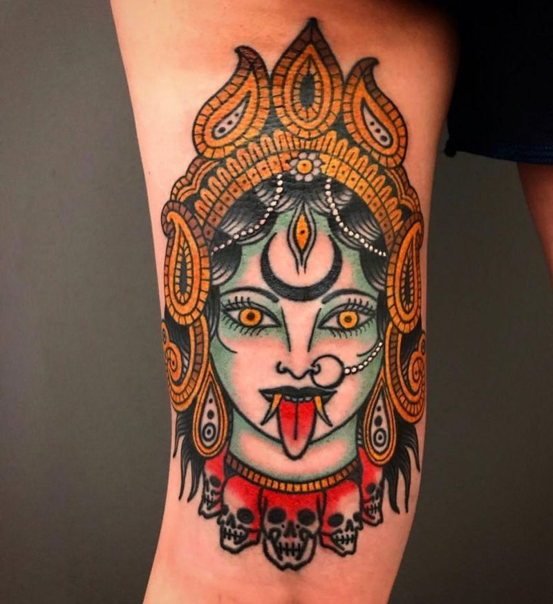 30 Pretty Kali Tattoos You Must Love