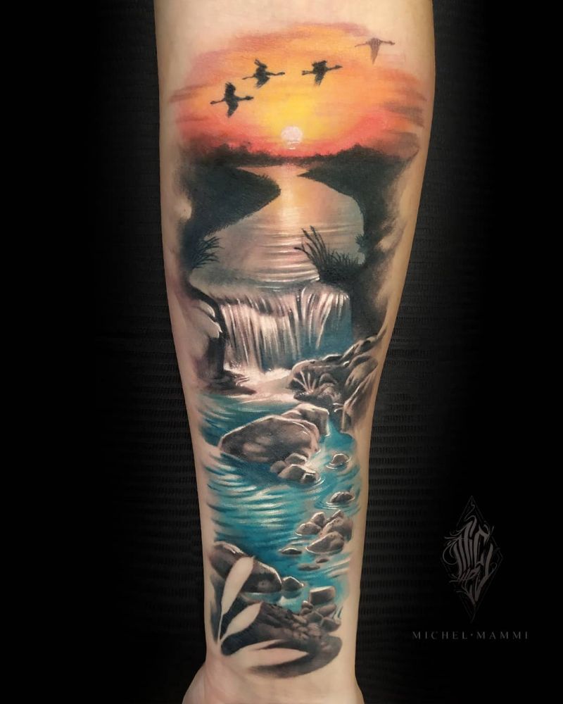 30 Pretty River Tattoos Bring You Must Try