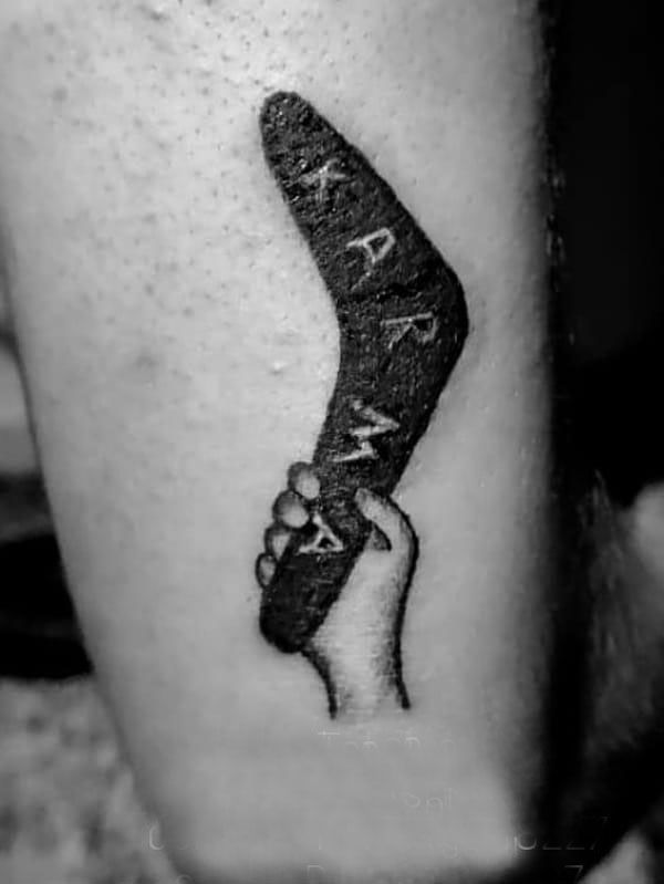 30 Pretty Boomerang Tattoos You Will Love