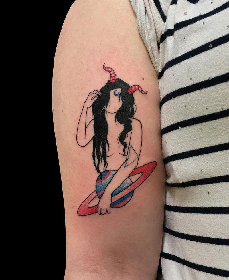 30 Pretty Capricorn Tattoos Give You an Unexpected Feeling