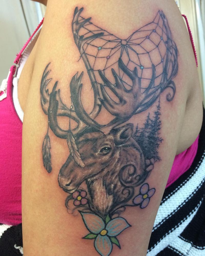 30 Pretty Caribou Tattoos You Will Love