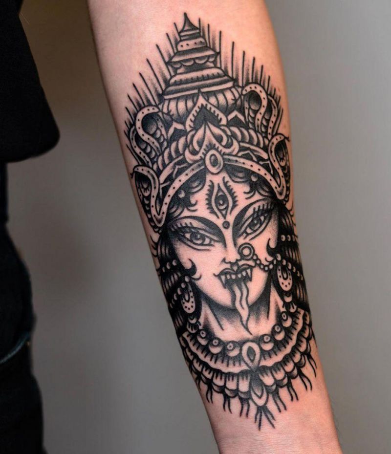 30 Pretty Kali Tattoos You Must Love