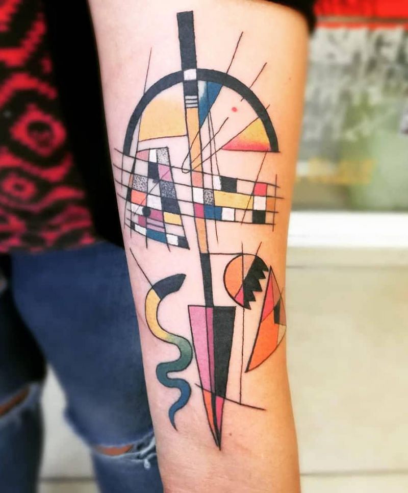 30 Pretty Kandinsky Tattoos to Inspire You