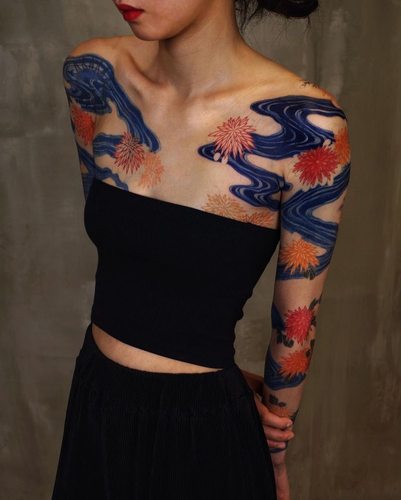 30 Pretty River Tattoos Bring You Must Try