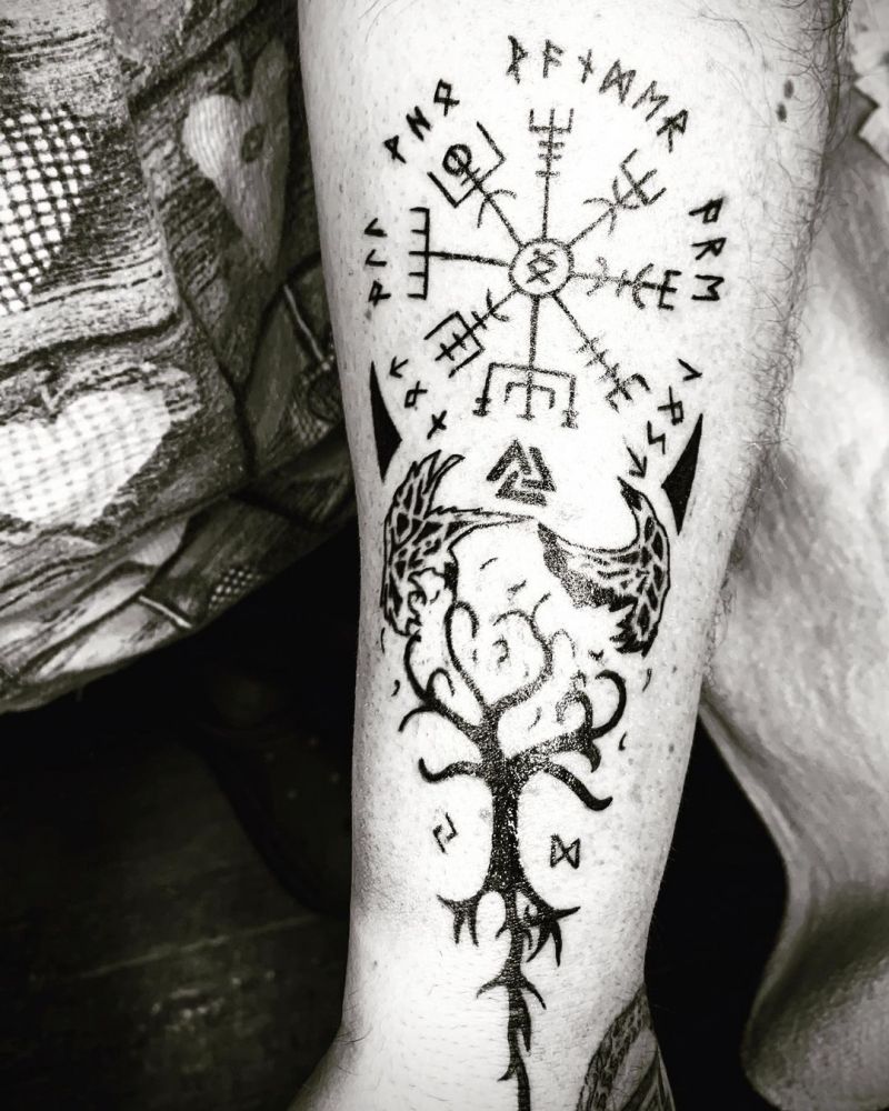 30 Pretty Viking Tattoos You Must Try