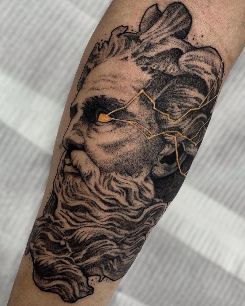 30 Pretty Zeus Tattoos You Must Try