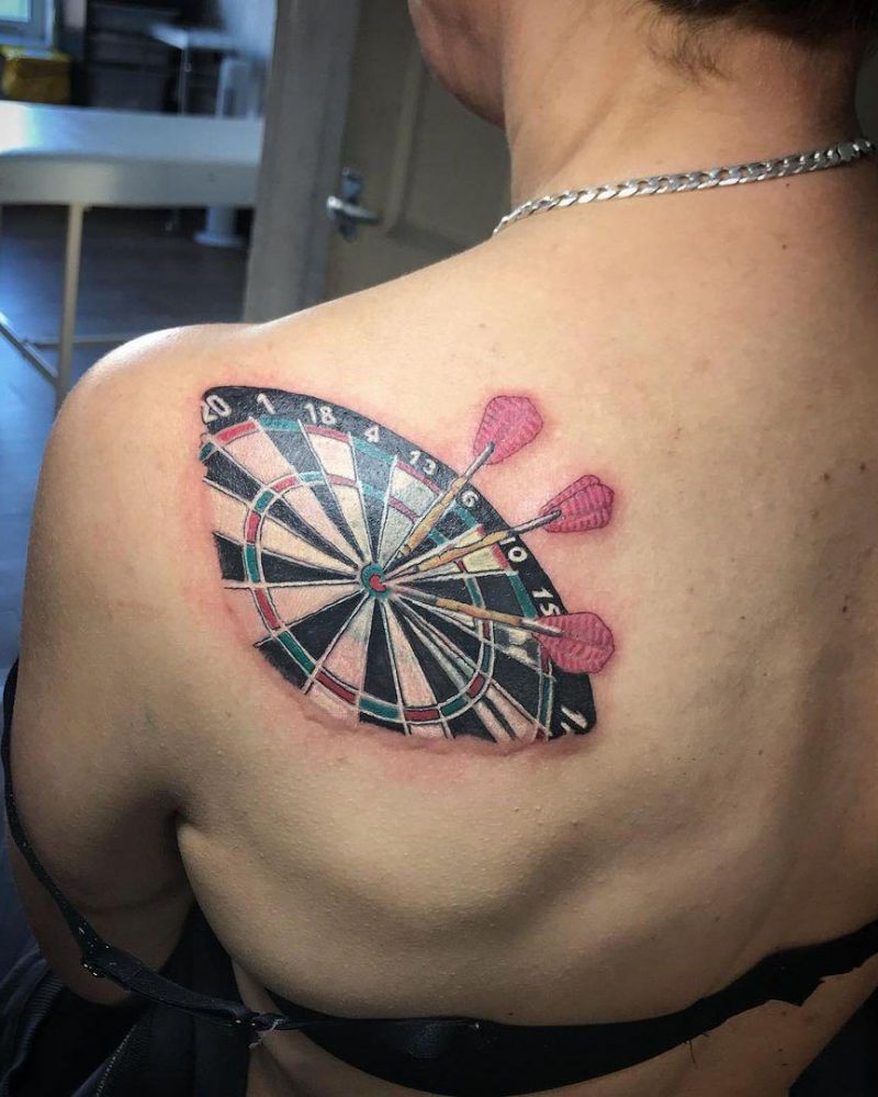 30 Pretty Dart Tattoos You Can't Miss