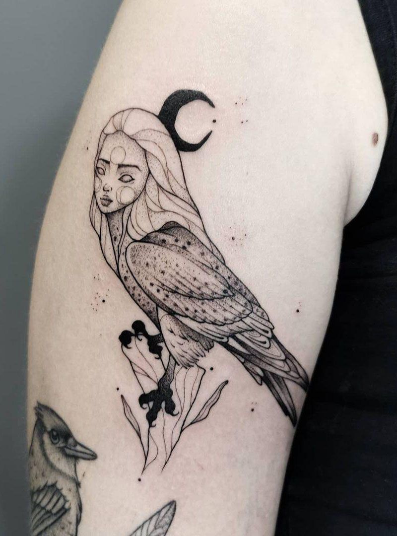 30 Perfect Harpy Tattoos Make You Attractive