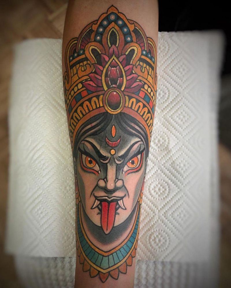 30 Pretty Kali Tattoos You Must Love