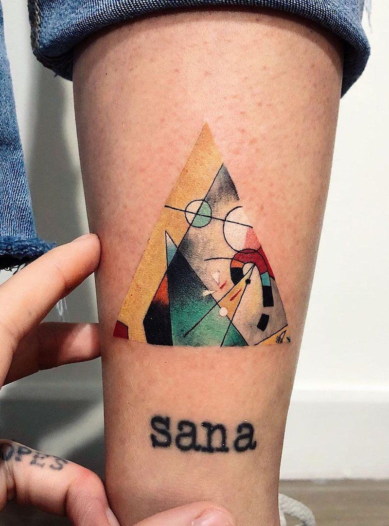 30 Pretty Kandinsky Tattoos to Inspire You