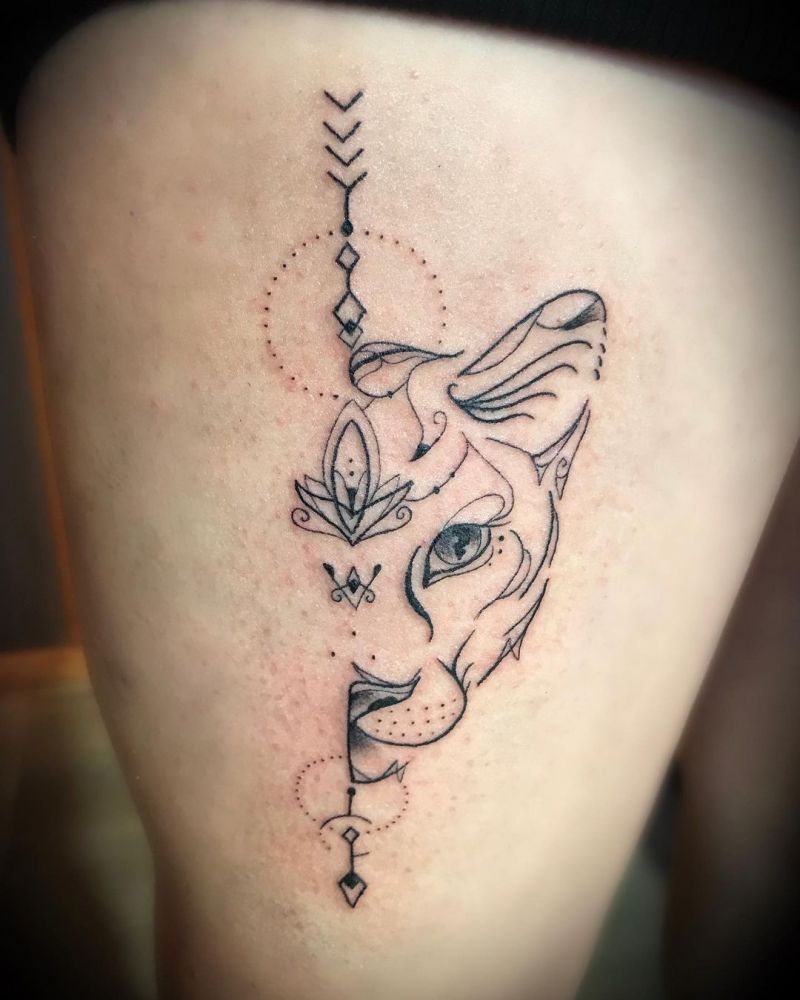 30 Perfect Lioness Tattoos You Will Love