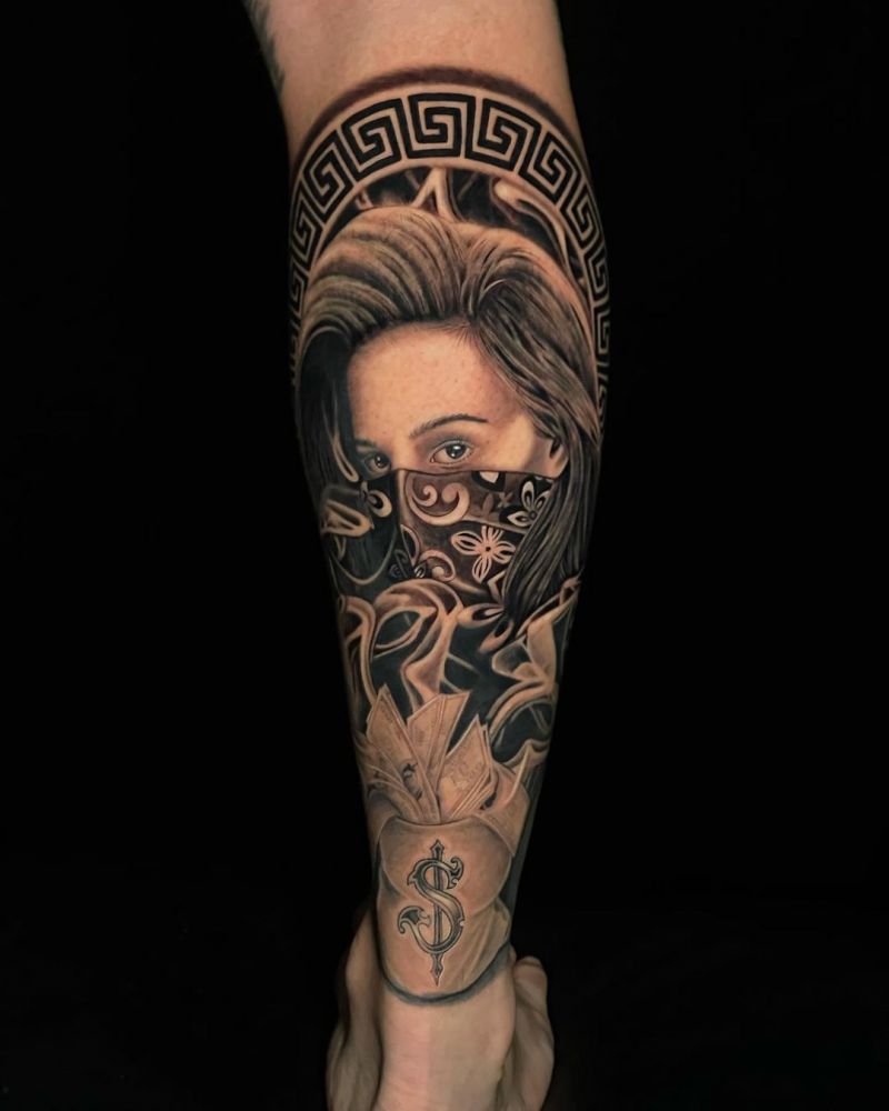 30 Pretty Money Tattoos to Inspire You