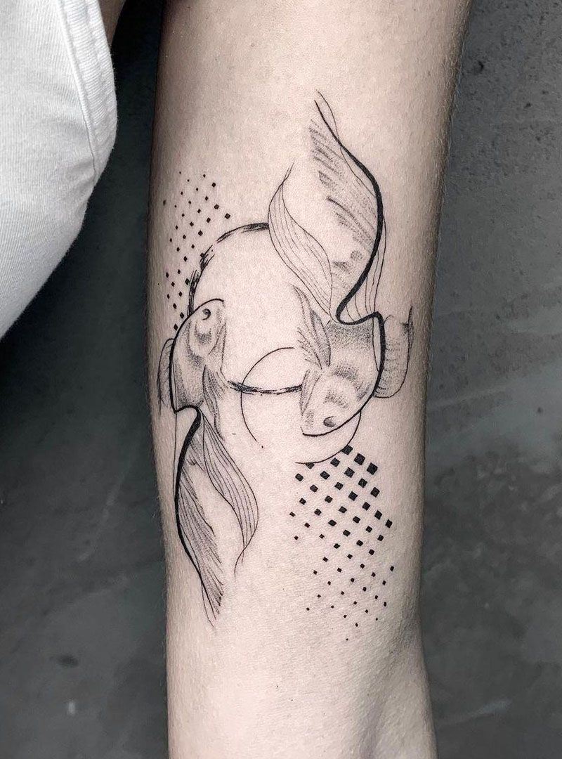 30 Pretty Pisces Tattoos You Will Love