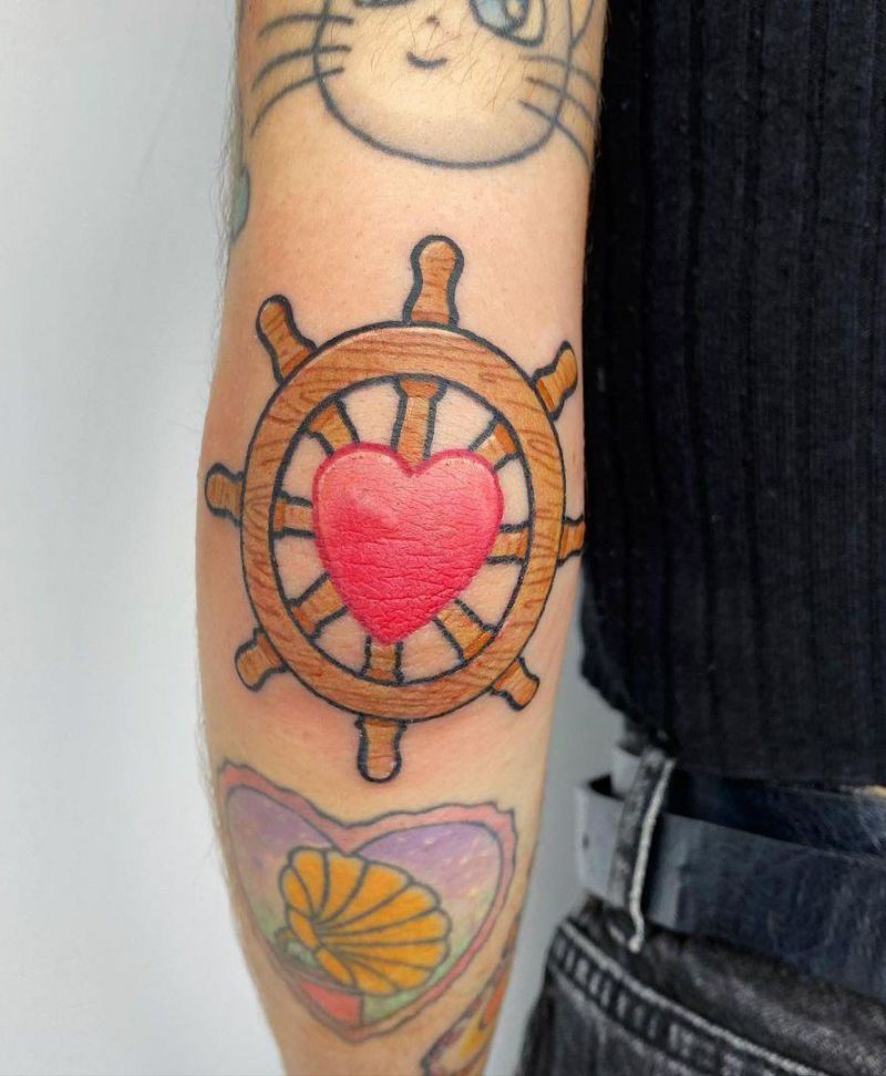 30 Pretty Rudder Tattoos You Must Try