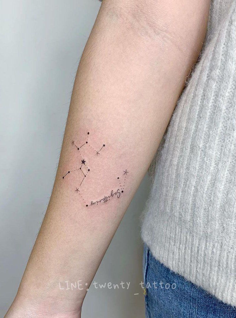 30 Pretty Sagittarius Tattoos You Will Love