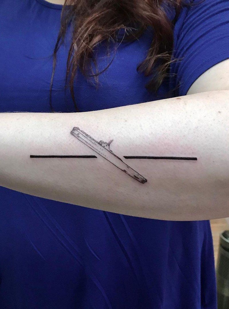 30 Pretty Submarine Tattoos You Will Love