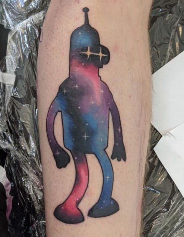 30 Pretty Bender Tattoos You Will Love