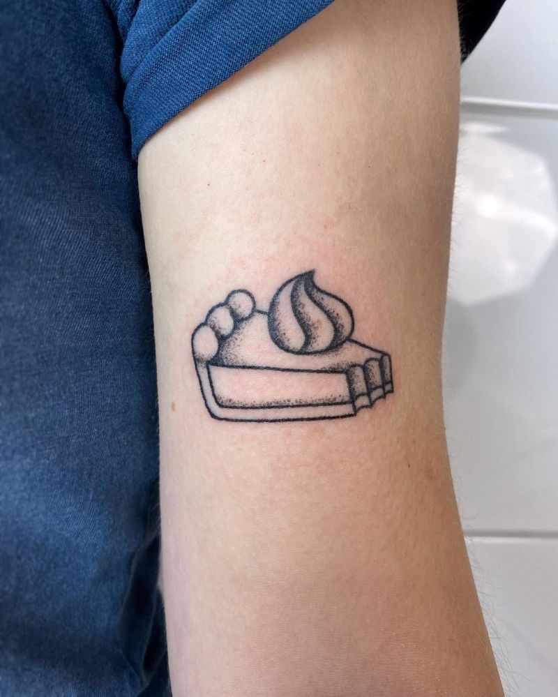 30 Pretty Cake Tattoos You Will Love