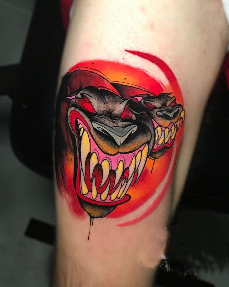 30 Pretty Cerberus Tattoos You Will Love to Try