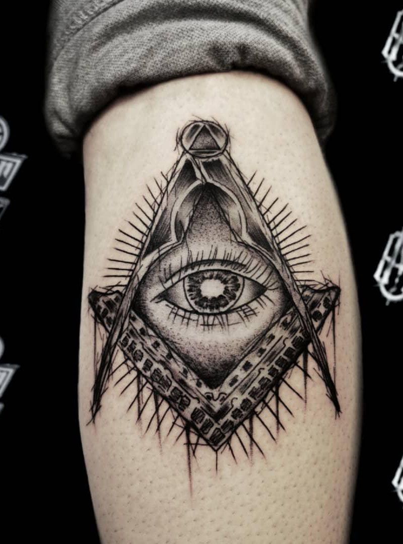 30 Pretty Freemason Tattoos You Will Love