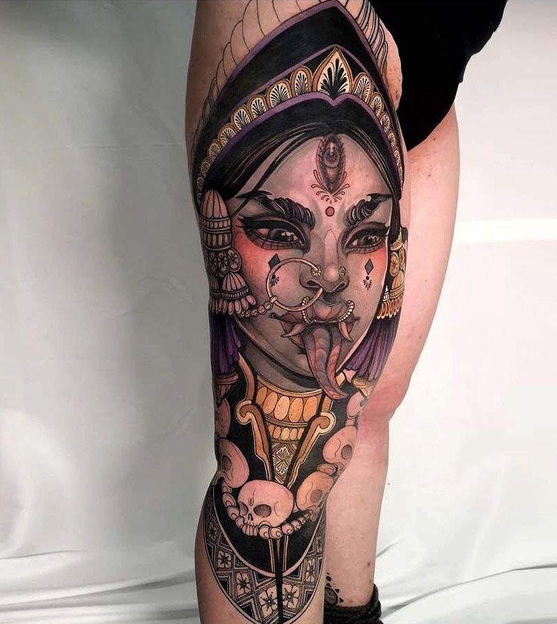 30 Pretty Kali Tattoos You Must Love