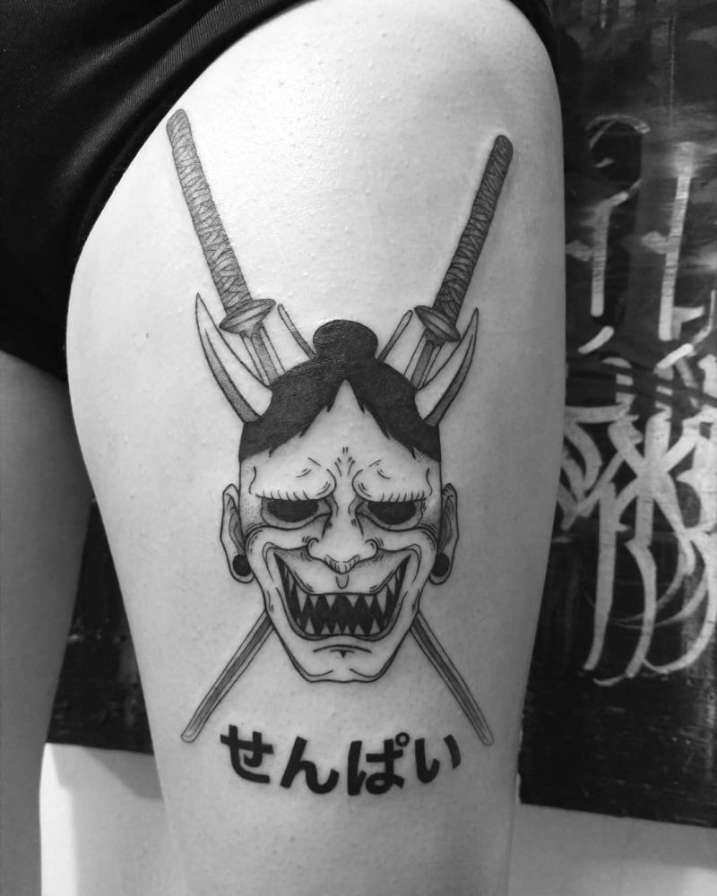 30 Pretty Katana Tattoos You Will Love