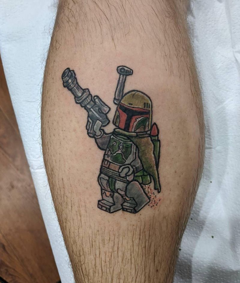 30 Pretty Lego Tattoos to Inspire You