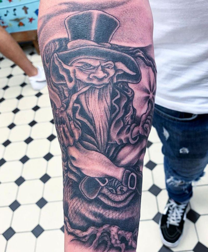 30 Pretty Leprechaun Tattoos for inspiration