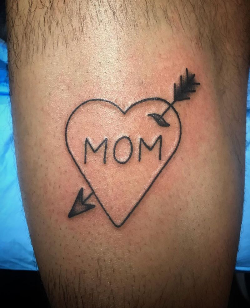 30 Pretty Mom Heart Tattoos You Must Try