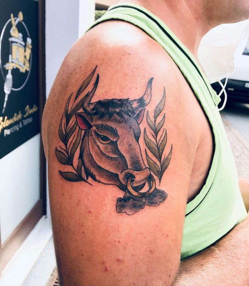 30 Pretty Taurus Tattoos to Inspire You