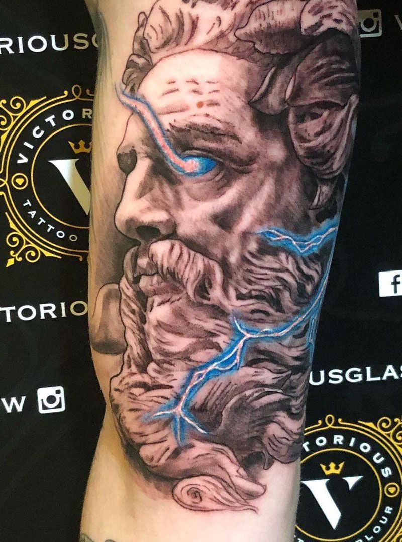 30 Pretty Zeus Tattoos You Must Try