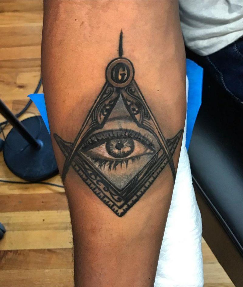 30 Pretty Freemason Tattoos You Will Love