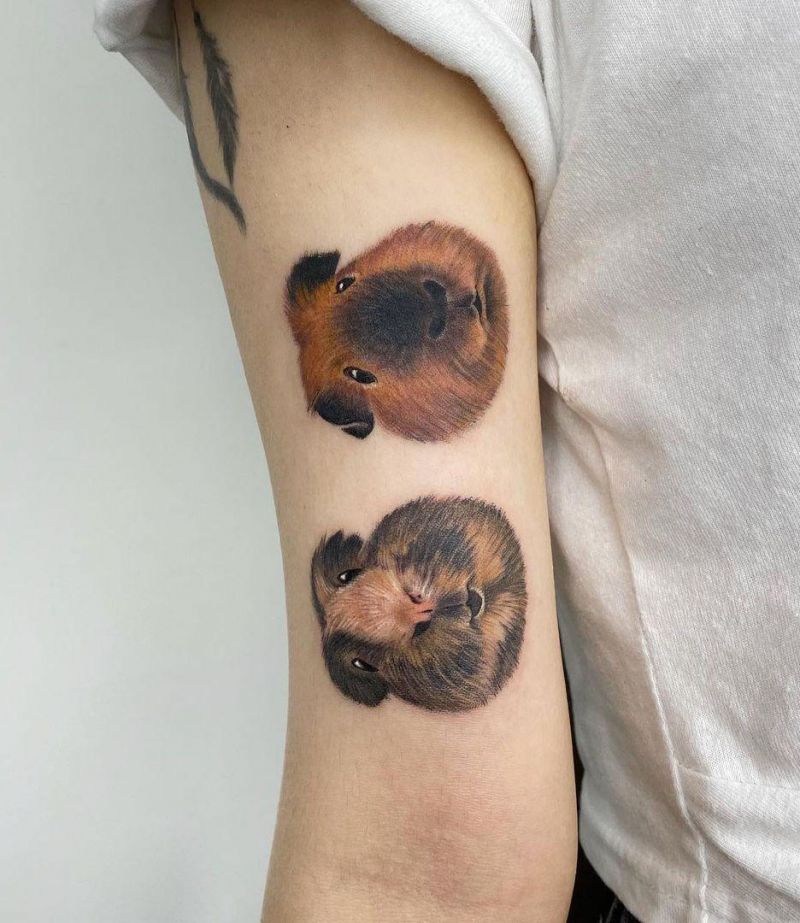 30 Pretty Guinea Pig Tattoos You Must Try