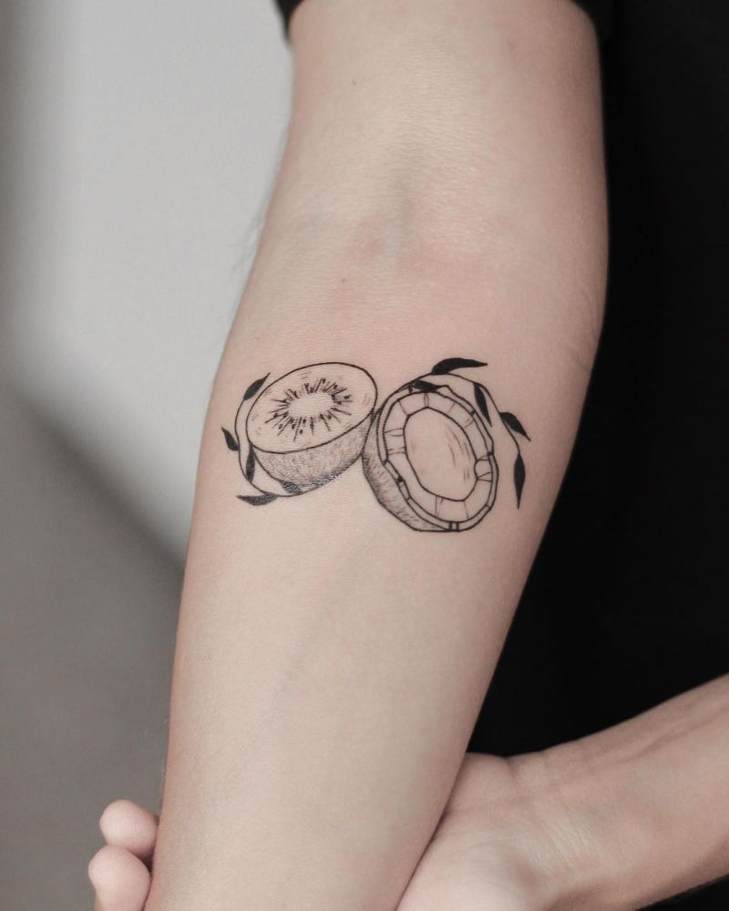 30 Pretty Coconut Tattoos You Must Love